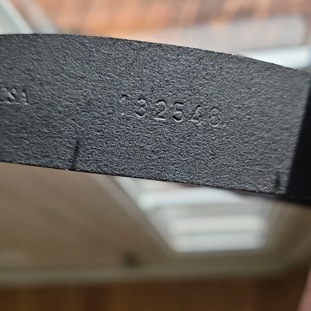 Calibrate Mens Black Belt. Size 32